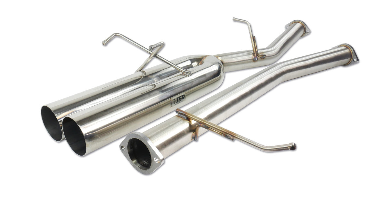 ISR Performance - Straight Dual 4" Tip Exhaust - Nissan 240sx 89-94 (IS-EPDual-S13BO)