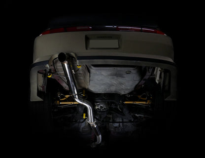 ISR Performance - Series II EP Single Tip Blast Pipe Exhaust System -Resonated- Nissan 240sx 95-98 (S14) (IS-S2EPSR-S14)