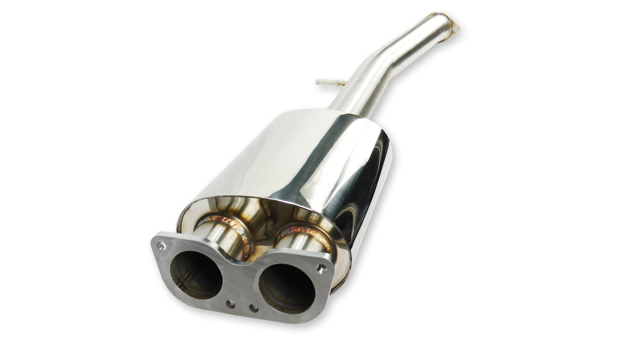 ISR Performance - SERIES II - MBSE Resonated Modular Cat back exhaust system - BMW E36 (IS-S2MBSER-E36)