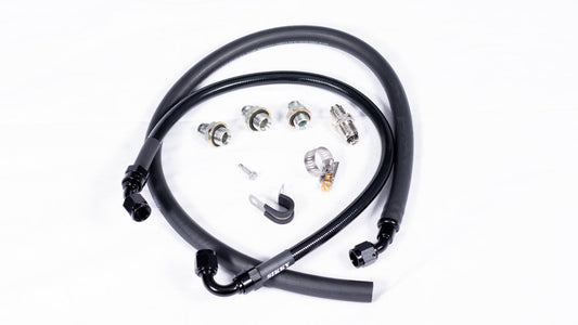 Sikky Manufacturing - BMW E30, E36, E46 LHD LS1/LS2 Swap Power Steering Line Kit (SM-PS103)