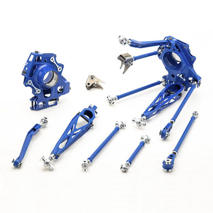 WiseFab - Toyota Supra A90 Rear Wide Suspension Drop Knuckle Kit (WFA91W)