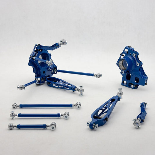 WiseFab - BMW F20 F21 F22 F30 F32 F33 F36 Rear Suspension Drop Knuckle Kit (WF221)