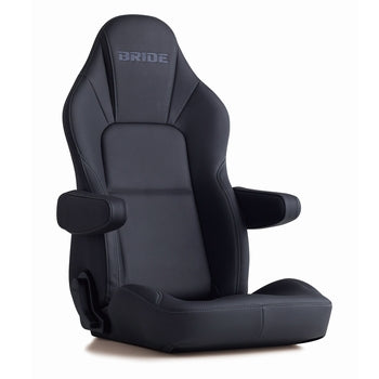 Bride - STREAMS CRUZ TOUGH LEATHER BLACK BUCKET SEAT