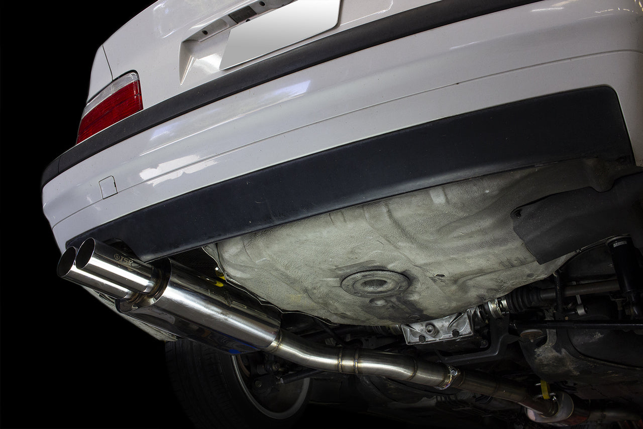 ISR Performance - SERIES II - MBSE Resonated Modular Cat back exhaust system - BMW E36 (IS-S2MBSER-E36)