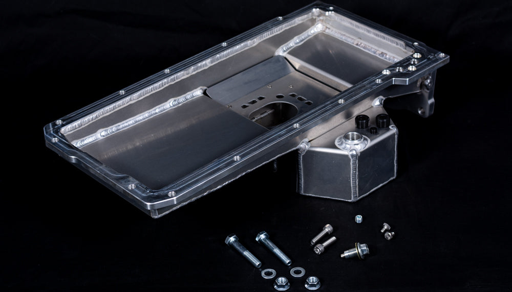 Sikky Manufacturing - BMW E39 LSx Swap Mid Sump Oil Pan Kit (SM-OP006B-1)