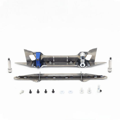 wisefab - NISSAN 350Z / INFINITI G35 Front Drift Angle Lock Kit with Rack Relocation(WF350 INS)