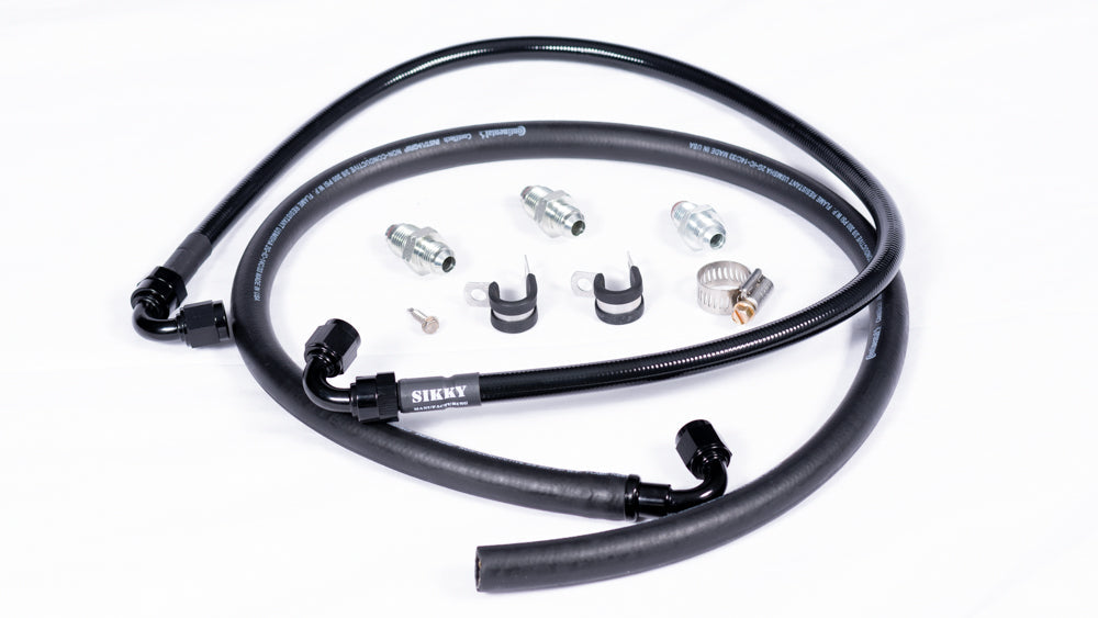 Sikky Manufacturing - LS1/LS2 swapped INFINITI G35 Power Steering Line(PS102-G35)