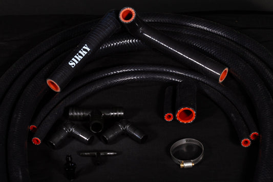 Sikky Manufacturing - BMW E30 LSx Coolant Hose Kit (SM-HK004)