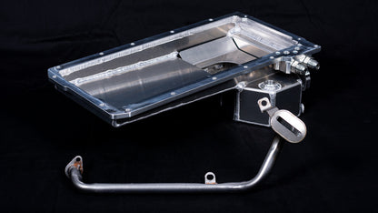 Sikky Manufacturing - Universal LSX Swap Oil Pan - Rear Sump Style 2 (SM-OP007)