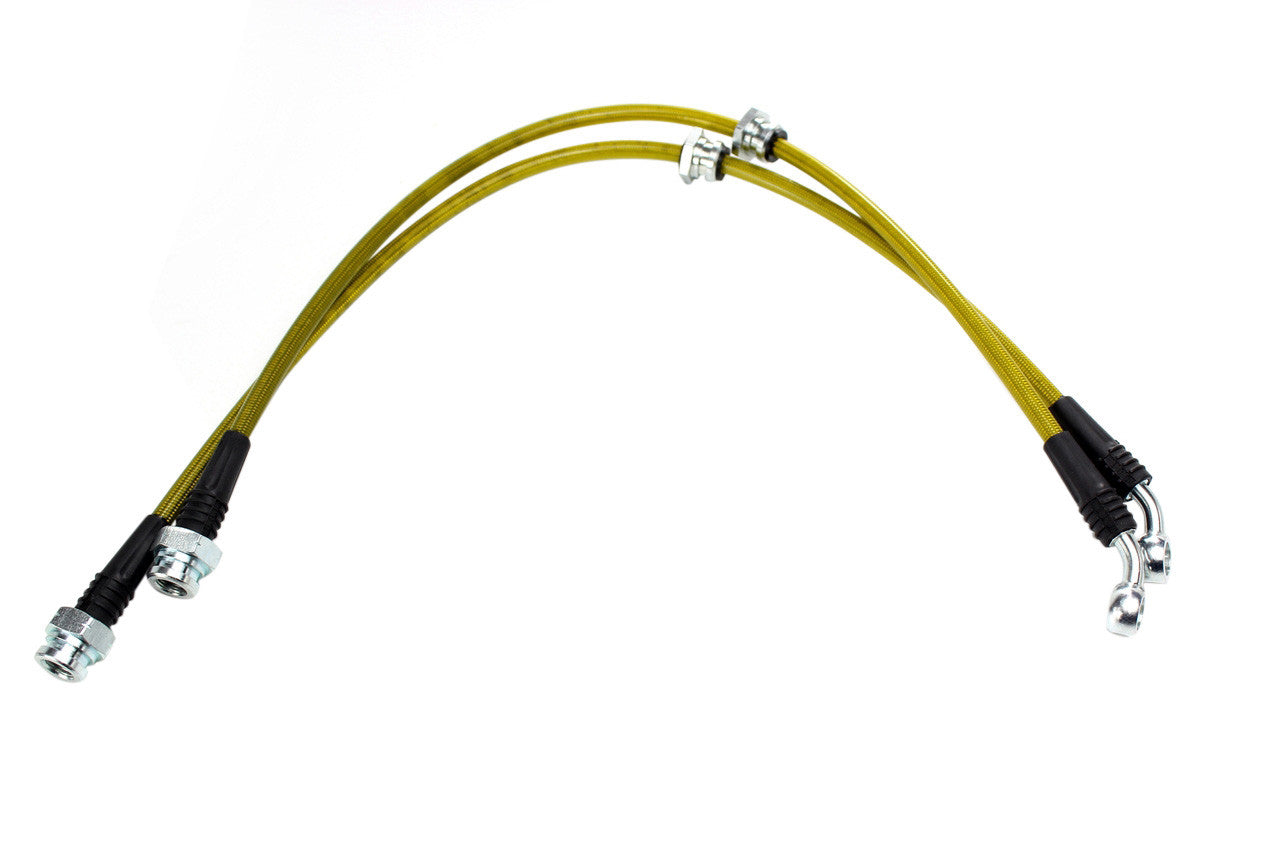 ISR Performance - Stainless Steel Front Brake Lines - Nissan 240sx 89-98 (IS-NIS-1225FRTS)