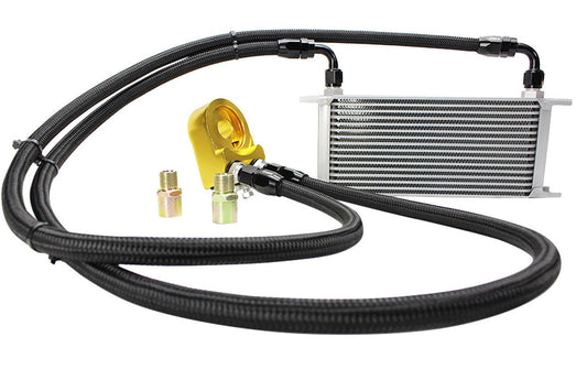 ISR Performance - V2 -8AN Oil Cooler Kit - Nissan SR20DET S13/S14 (IS-240SR-OCK-GB)