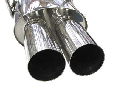 ISR Performance - MB SE Type -E Dual Tip Exhaust Nissan 240sx 89-94 (S13) (IS-MBSE-S13-TE)