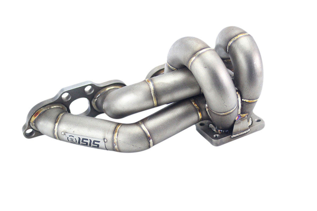 ISR Performance - Tubular Bottom Mount Turbo Manifold - Nissan SR20DET - Version 3 SCH40 (IS-SSH-NS13-V3)