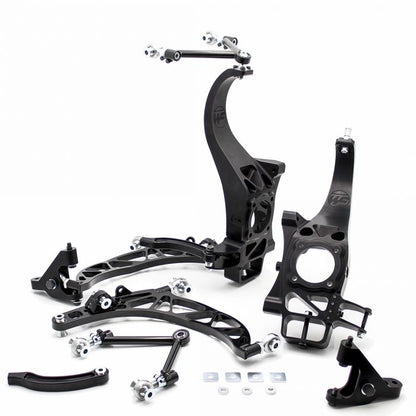 wisefab - 2009-UP NISSAN R35 GT-R VR38DETT  Front Suspension Drop Knuckle Kit(WF452)