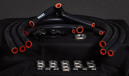 Sikky Manufacturing - BMW E30 LSx Coolant Hose Kit (SM-HK004)