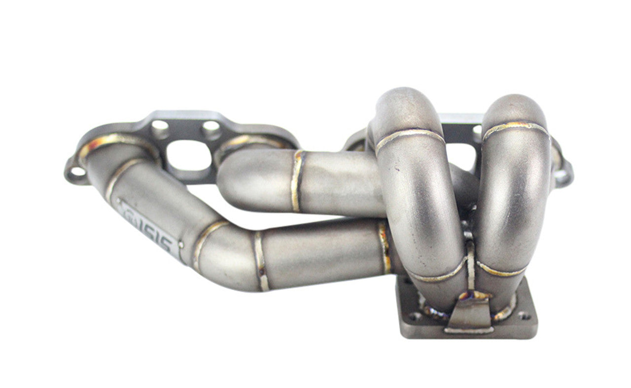 ISR Performance - Tubular Bottom Mount Turbo Manifold - Nissan SR20DET - Version 3 SCH40 (IS-SSH-NS13-V3)