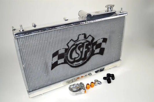 CSF Radiator Subaru WRX STi / WRX (08-14) 2-Row w/ Built-In Oil Cooler