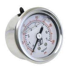 Turbosmart Fuel Pressure Regulator Gauge 0-100psi Liquid Fill - Universal