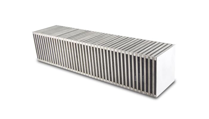 Vibrant Vertical Flow Intercooler Core 27in Wide x 6in High - 12867